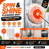 360° Rotatable Adjustable Cleaning Mop
