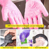Silicone Cleaning Gloves