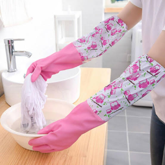 Extra Long Waterproof Cleaning Gloves
