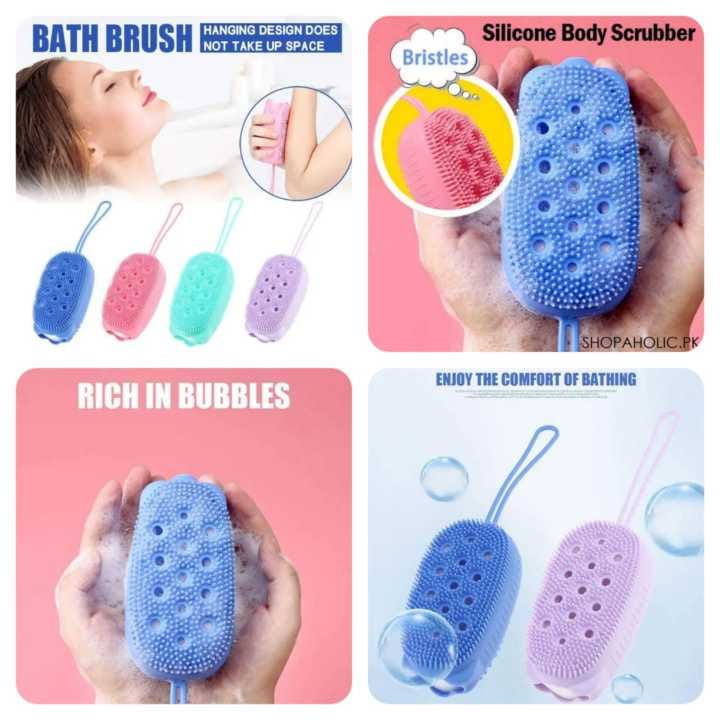 Silicone Body Scrubber 🛁✨